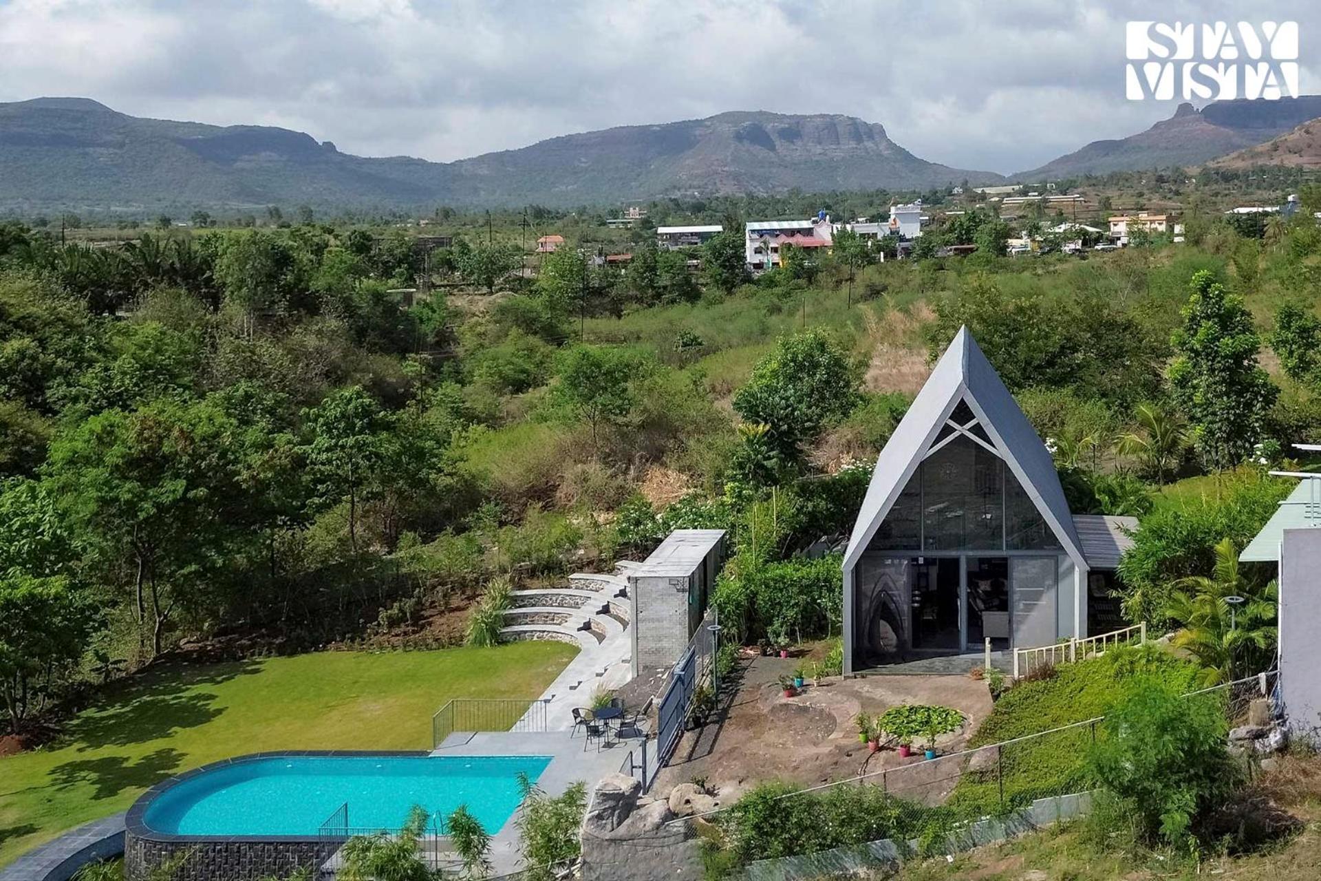 Stayvista'S Celeste Villa - Hill-View Retreat With Infinity Pool Nashik Luaran gambar